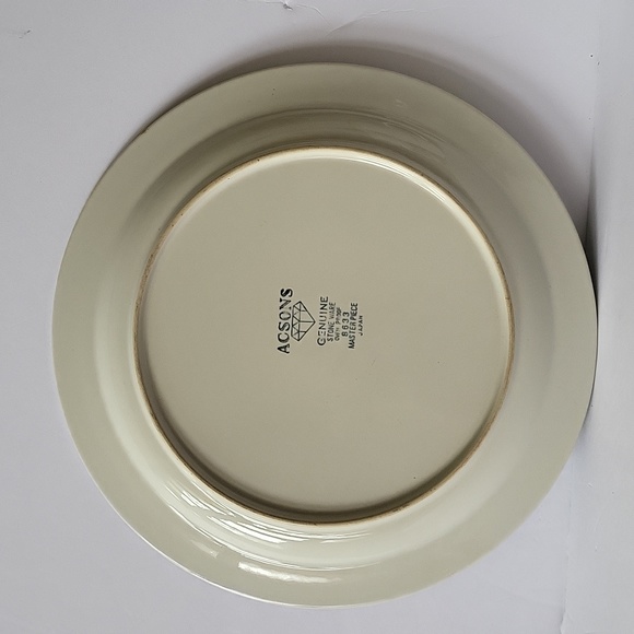 Ascons Genuine Stoneware Master Piece 8633 Dinner Plate Japan - Picture 11 of 12
